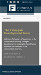 Mobile Screenshot of finnegandevelopment.com